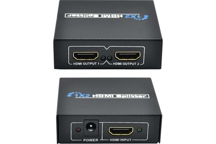 HDMI 4K 2 Port Çoklayıcı 1 Port HDMI Giriş-2 Port HDMI Çıkış HD1284