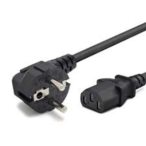 HADRON 0.75MM PC POWER KABLO 1.5M SİYAH