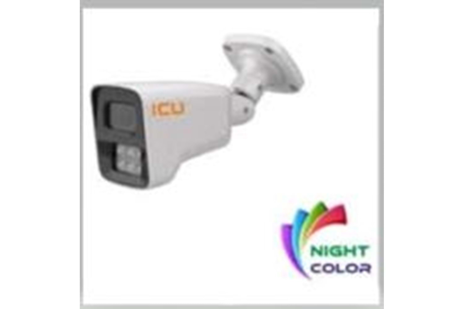 IC 2406W6 HD5MP 36 GECE GÖRÜŞÜ UZUN METRE COLORVU 6 IŞIKLI BULLET GÜVENLİK KAMERASI