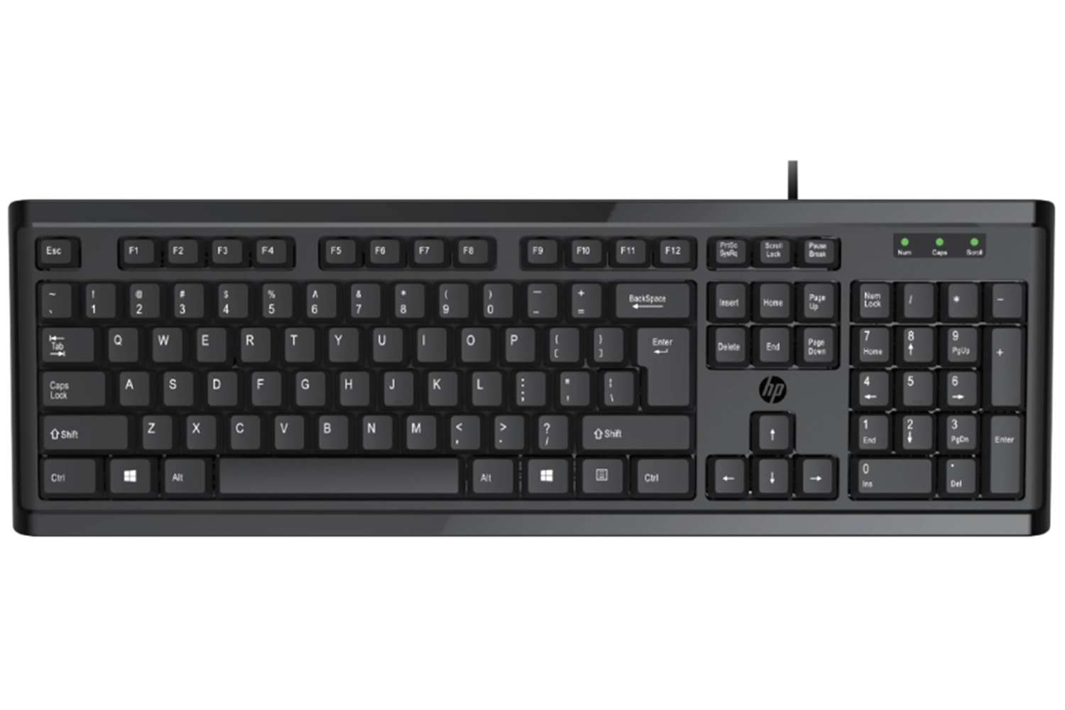 HP 6CB78PA K10 Kablolu Türkçe Q usb Klavye