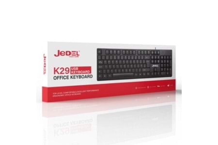 JEDEL K29 USB KABLOLU STANDART KLAVYE