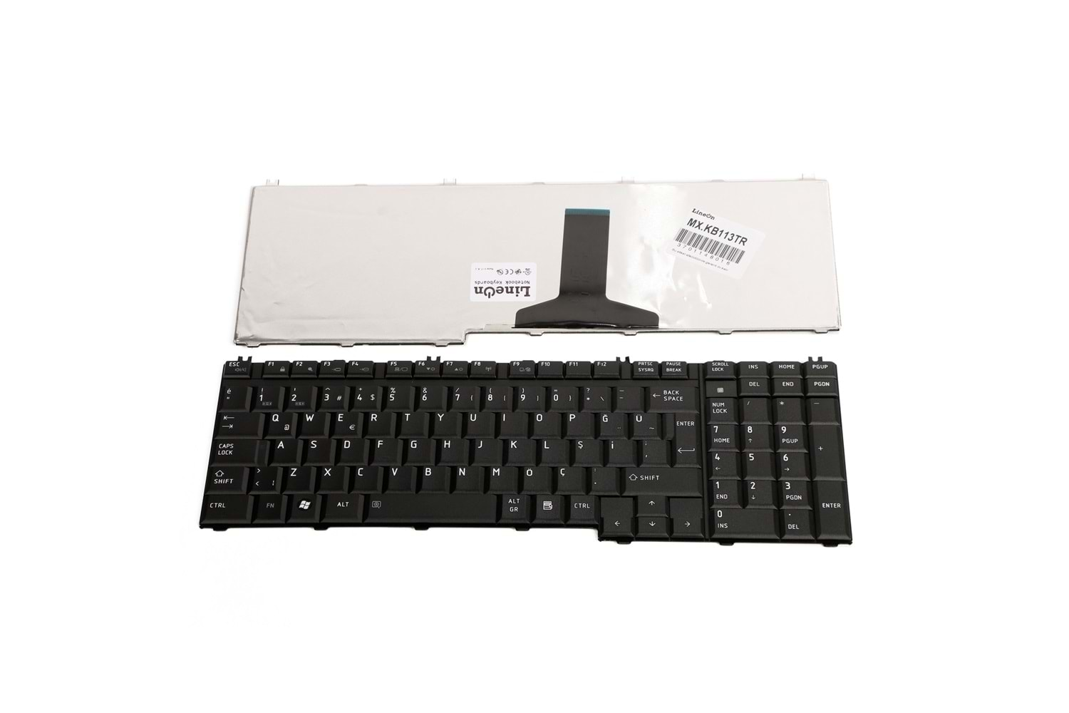 Toshiba Satellite P200 L500 L350 L550 Uyumlu Klavy