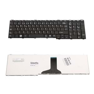 Toshiba Satellite C650 C655 L755 L750 Uyumlu Siyah Klavye