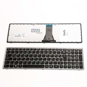 Lenovo Ideapad Z500 P500 Z500A Z500G P500 P500A GRİ ÇERÇEVELİ NOTEBOOK KLAVYE
