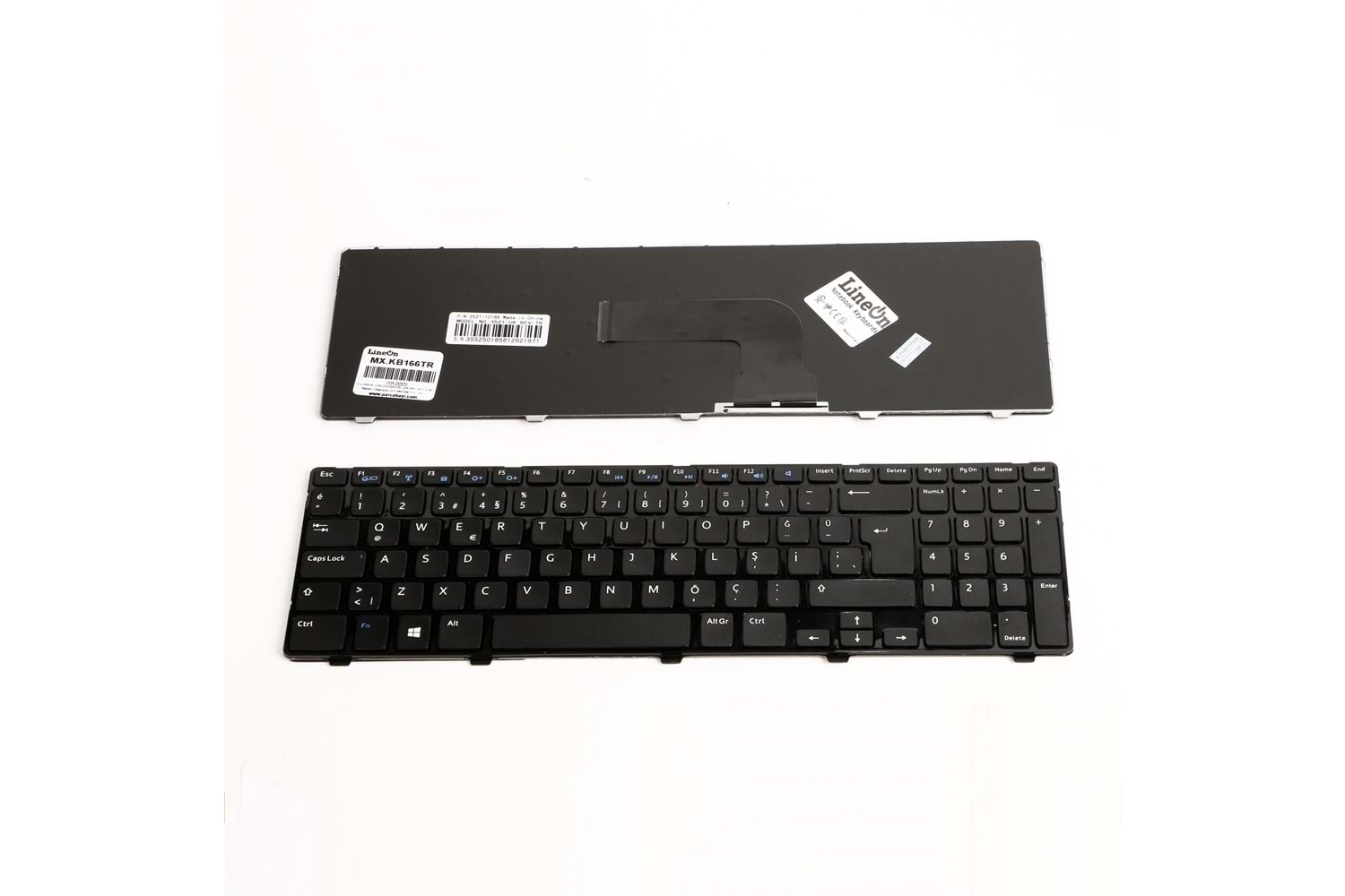 DELL Inspiron 3521 , 5521 , 553, 3537 ,P28F Latitude 3540, E3540 Vostro 2521, V2521 (P27F) NOTEBOOK KLAVYE