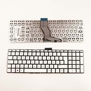 HP Pavilion 15-AK 15-AB Uyumlu Beyaz Klavye