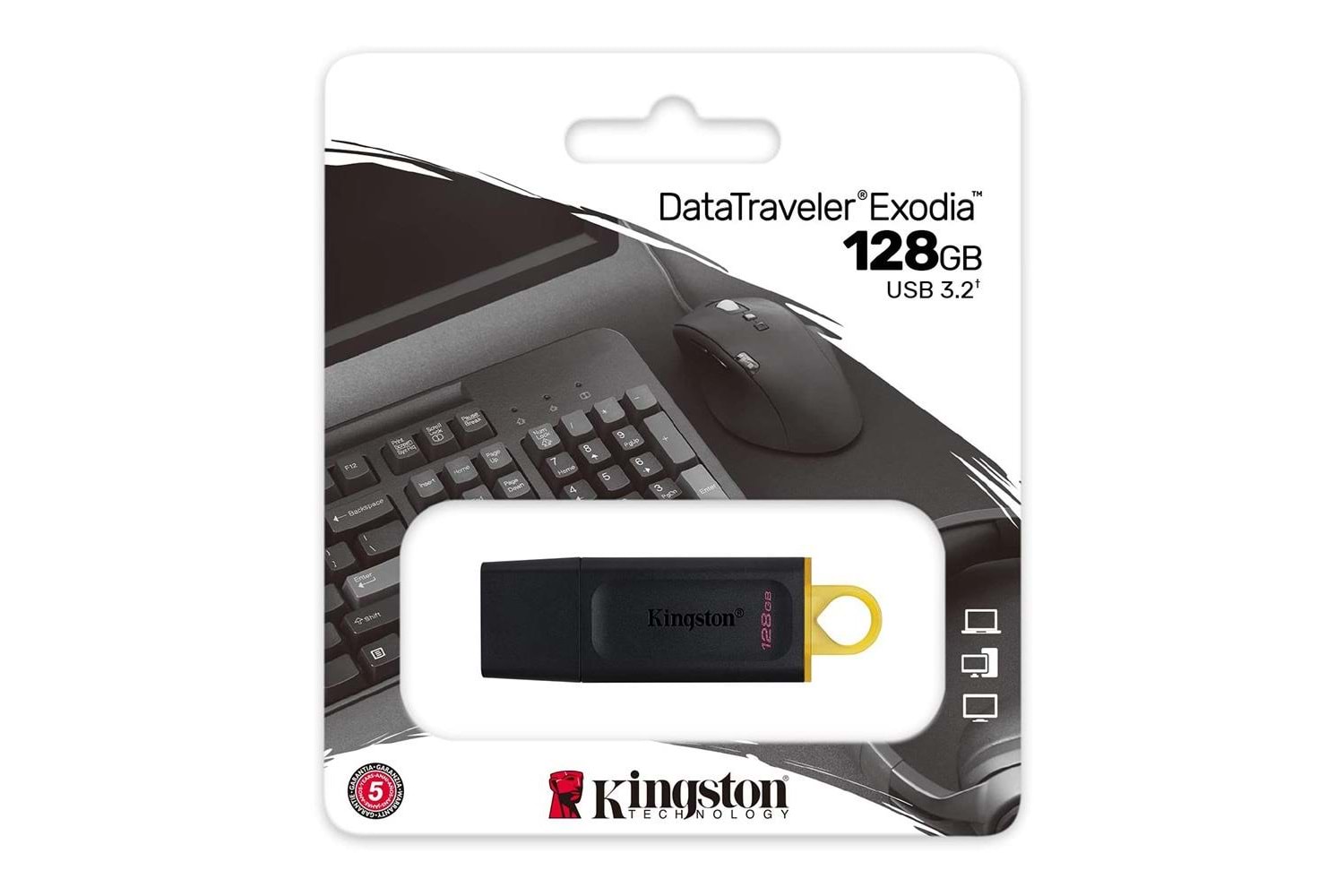 KINGSTON 128GB USB3.2 DATATRVEX USB BELLEK DTX/128GB