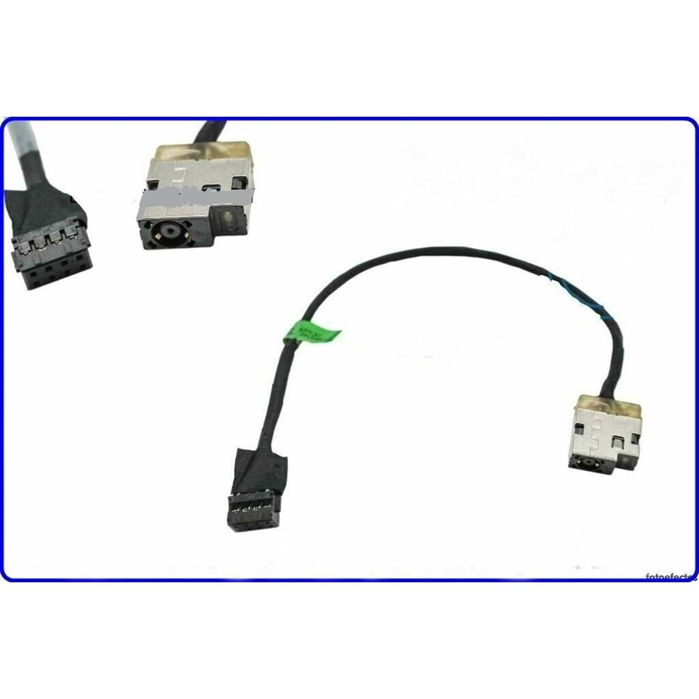 HP 15-G / 15-R /15-H / 15-R000 / 15-D / 15-E / 15-N / HP 250 G3 / HP 255 G3 HP 256 G3 Serisi HP 250 255/ 256 G3 / 15-G / 15-H / 15-R UZUN KABLOLU DC POWER JACK ( 8 PİN / 4.5*3.0 MAVİ UÇ ) ( GÖRSEL TEYİT ALINIZ. )