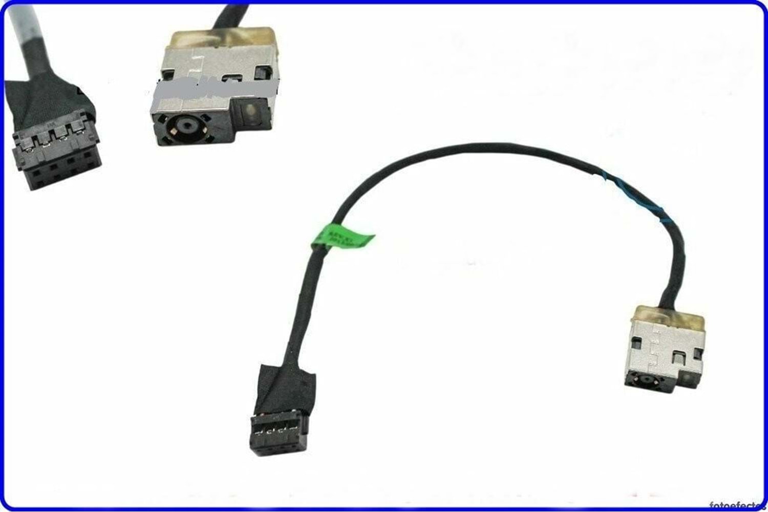 HP 15-G / 15-R /15-H / 15-R000 / 15-D / 15-E / 15-N / HP 250 G3 / HP 255 G3 HP 256 G3 Serisi HP 250 255/ 256 G3 / 15-G / 15-H / 15-R UZUN KABLOLU DC POWER JACK ( 8 PİN / 4.5*3.0 MAVİ UÇ ) ( GÖRSEL TEYİT ALINIZ. )
