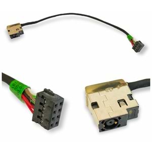 HP 15-G / 15-R /15-H / 15-R000 / 15-D / 15-E / 15-N / HP 250 G3 / HP 255 G3 HP 256 G3 Serisi HP 250 255/ 256 G3 / 15-G / 15-H / 15-R UZUN KABLOLU DC POWER JACK ( 8 PİN / 4.5*3.0 MAVİ UÇ ) ( GÖRSEL TEYİT ALINIZ. )
