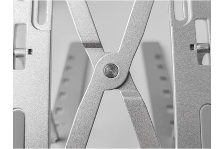 NOTEBOOK STAND AYARLANABİLİR , SİLİKON KAYDIRMAZ TABAN ALÜMİNYUM