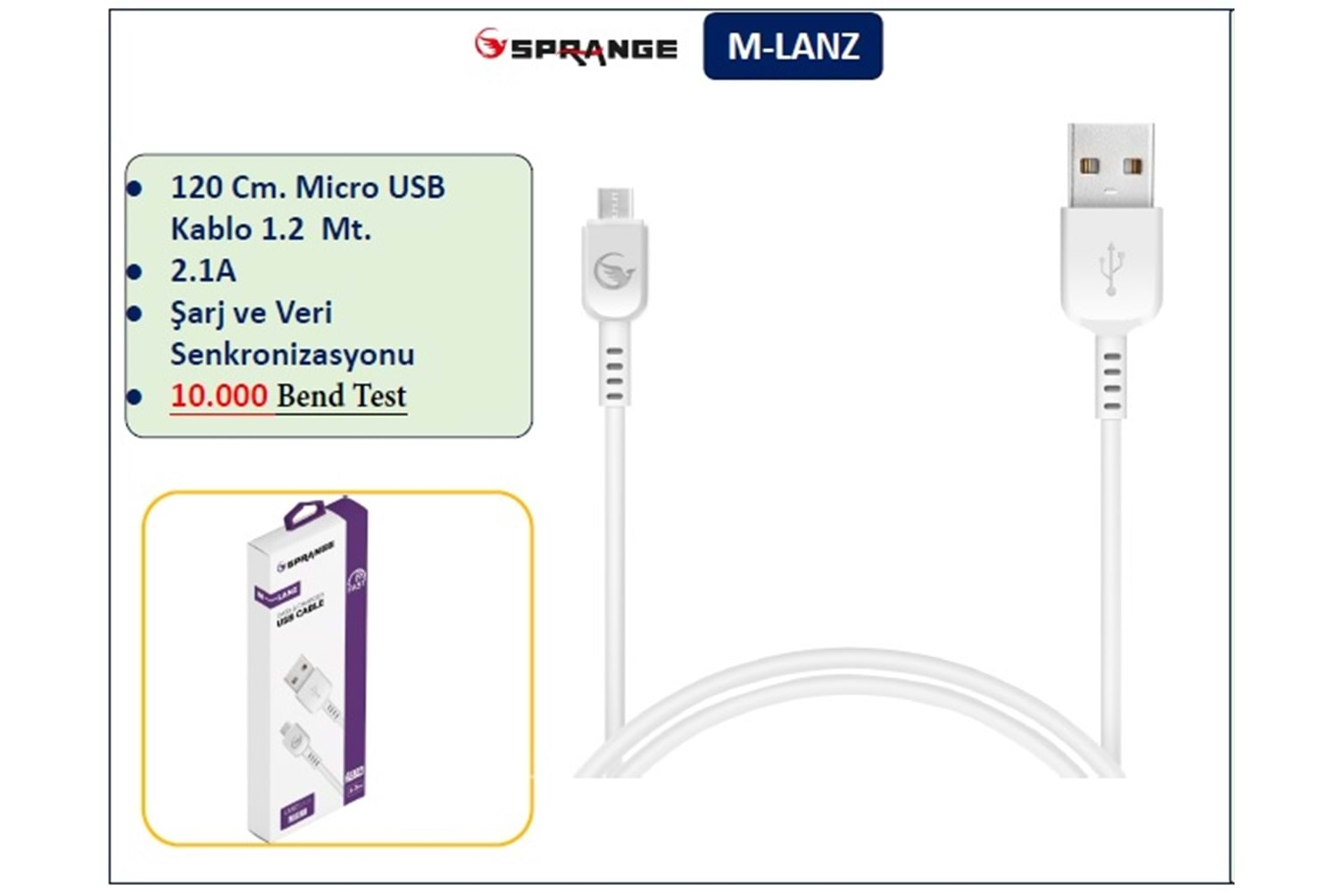 SPRANGE M-LANZ MICRO USB CAB