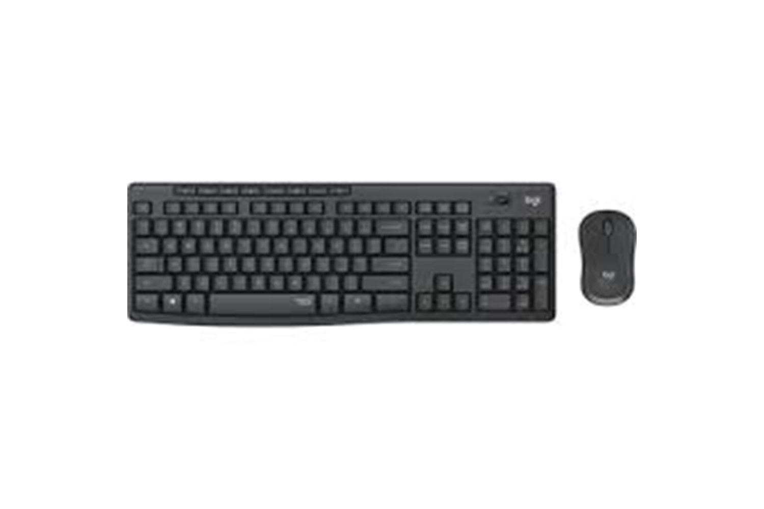 LOGITECH MK295 Q Türkçe Kablosuz Siyah Klavye+ Mouse ( Numerik Klavye, Sessiz, Caps Lock ışığı )