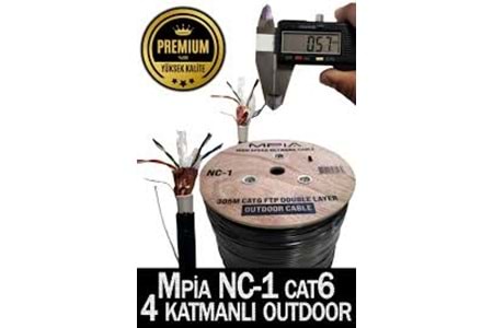 DIS ORTAM 305M OUTDOOR CAT6 UTP KABLO MPIA NC1 NC-1