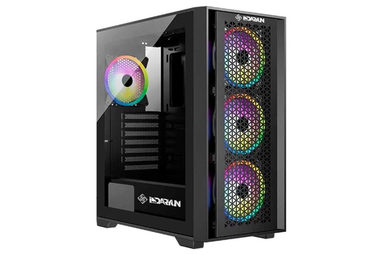 DARYUN NİRSA GAMING PRO 4 x 120 MM BLACK ARGB FANLI BİLGİSAYAR KASASI