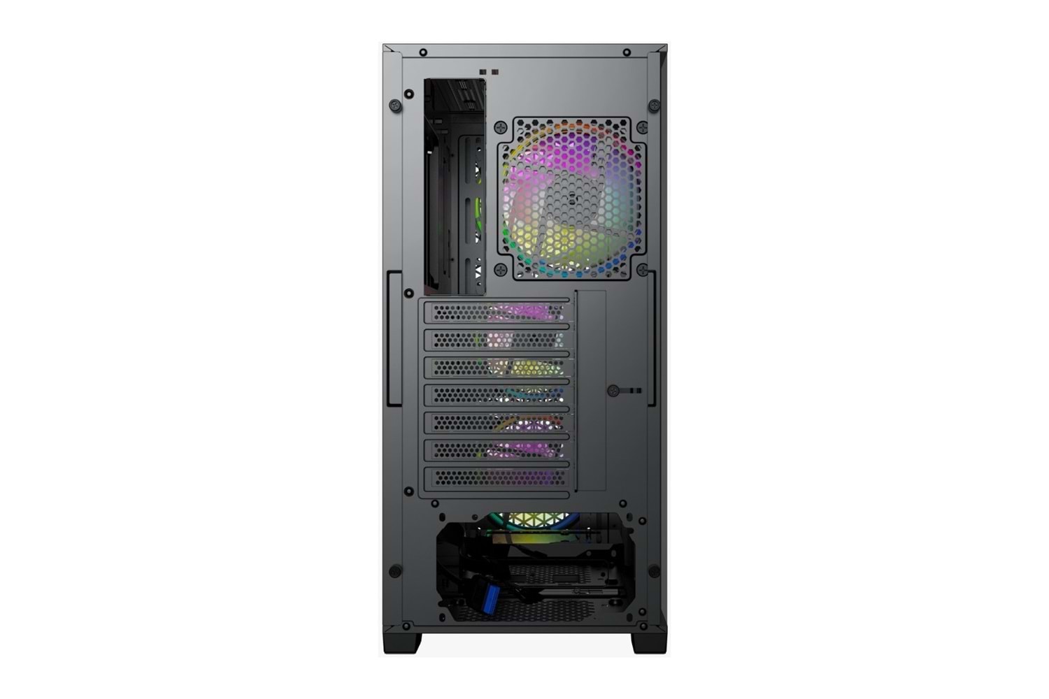 DARYUN NİRSA GAMING PRO 4 x 120 MM BLACK ARGB FANLI BİLGİSAYAR KASASI