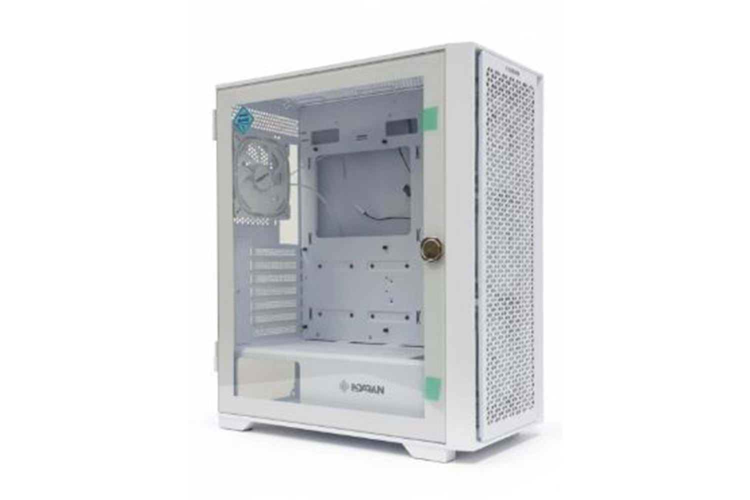 DARYUN NİRSA GAMING PRO 4 x 120 MM WHİTE ARGB FANLI BEYAZ BİLGİSAYAR KASASI