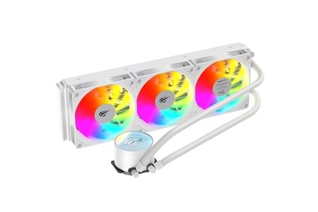 NİTRO COLD 360 3x120mm ARGB FANLI SIVI SOĞUTMA SİSTEMİ ( BEYAZ )