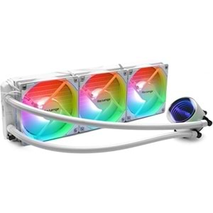 REVENGE NITRO COLD 360 3x120MM ARGB FANLI SIVI SOĞUTMA SISTEMI( BEYAZ )