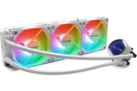NİTRO COLD 360 3x120mm ARGB FANLI SIVI SOĞUTMA SİSTEMİ ( BEYAZ )