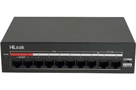 Hilook 8 Port PoE, 60W, +2 Port