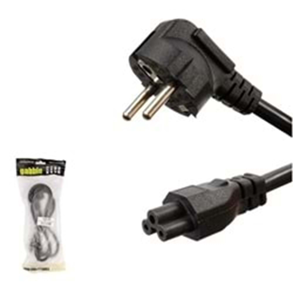 1.5 METRE NB POWER YONCA KABLO 3*0,75MM POŞETLİ GAB-NYK015