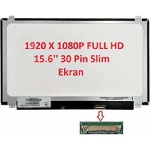 15.6 LED PANEL SLİM 30 PİN IPS FULL HD DARKulaksız