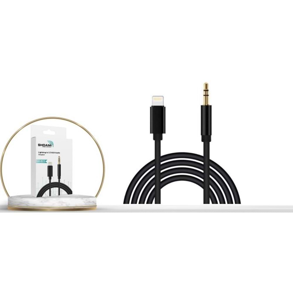 SH-023 SHOAMI(CONCORD)Lightning Aux Çevirici AUX CABLE 1MT