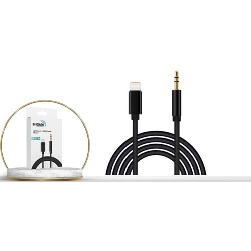 SH-023 SHOAMI(CONCORD)Lightning Aux Çevirici AUX CABLE 1MT