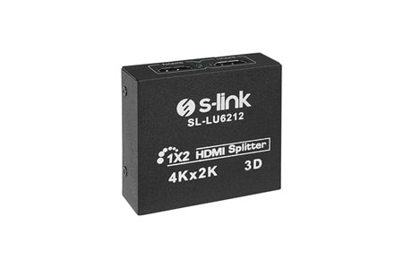 S-link 2 Port 4K*2K 3D HDMI Splitter SL-LU6212