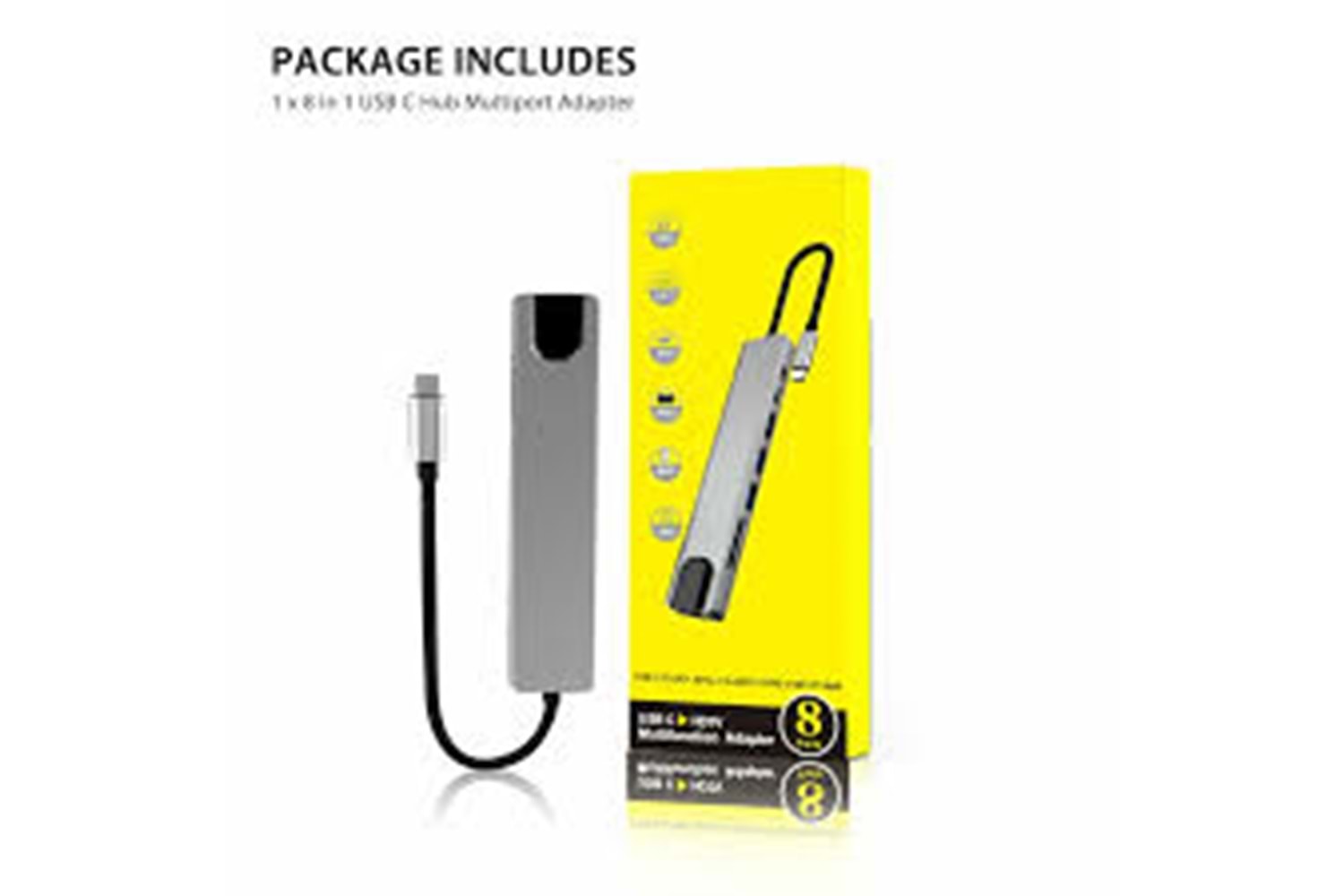 TYPE-C TO HDTV 8IN1 ADAPTER (HDTV 8)