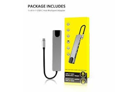 TYPE-C TO HDTV 8IN1 ADAPTER (HDTV 8)