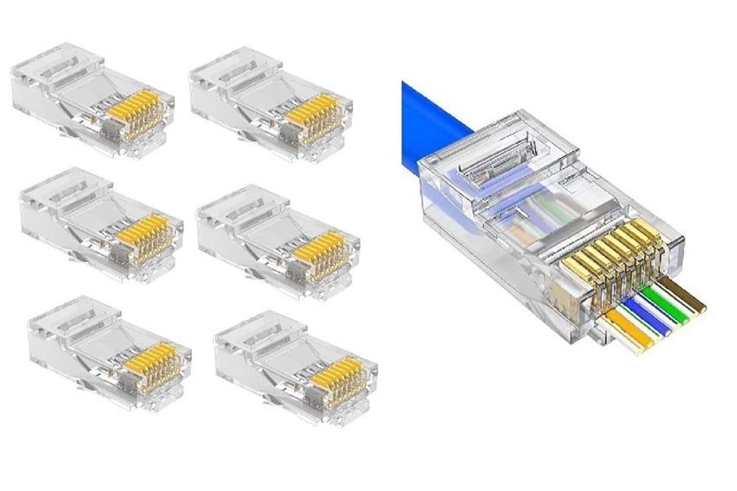 RJ45 CAT5 JACK C-5547