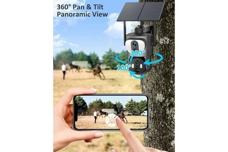MPİA SD210 Çift Kamera 3+3MP İP WİFİ FULL HD SUYA DAYANIKLI LEDLİ GECE GÖRÜŞLÜ 2 ANTENLİ HAREKETLİ KAMERA