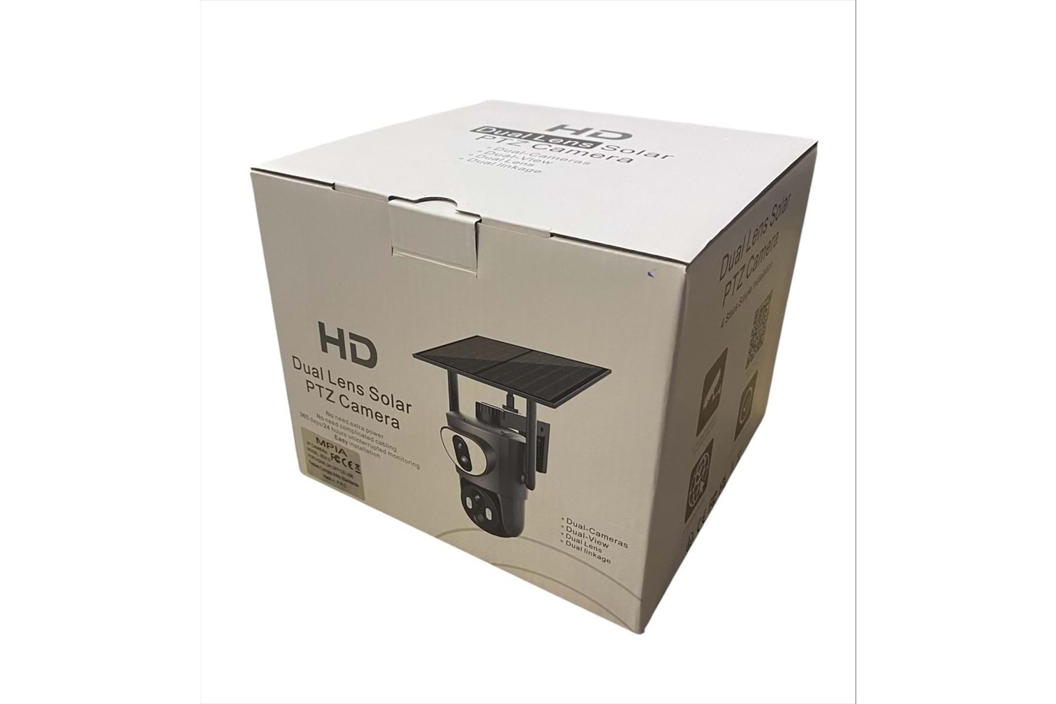 MPİA SD210 Çift Kamera 3+3MP İP WİFİ FULL HD SUYA DAYANIKLI LEDLİ GECE GÖRÜŞLÜ 2 ANTENLİ HAREKETLİ KAMERA