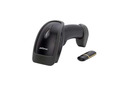 PERFORMAX PR-50 1D Lazer Kablosuz USB Dongle Barkod Okuyucu.