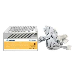 DARYUN BEYAZ 750W 80+ POWER SUPPLY ( KUTUSUZ )