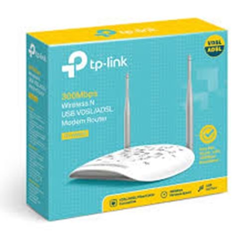 TP-LINK TD-W9970 300MBPS 4 PORT VDSL2/ADSL2+ MODEM ROUTER