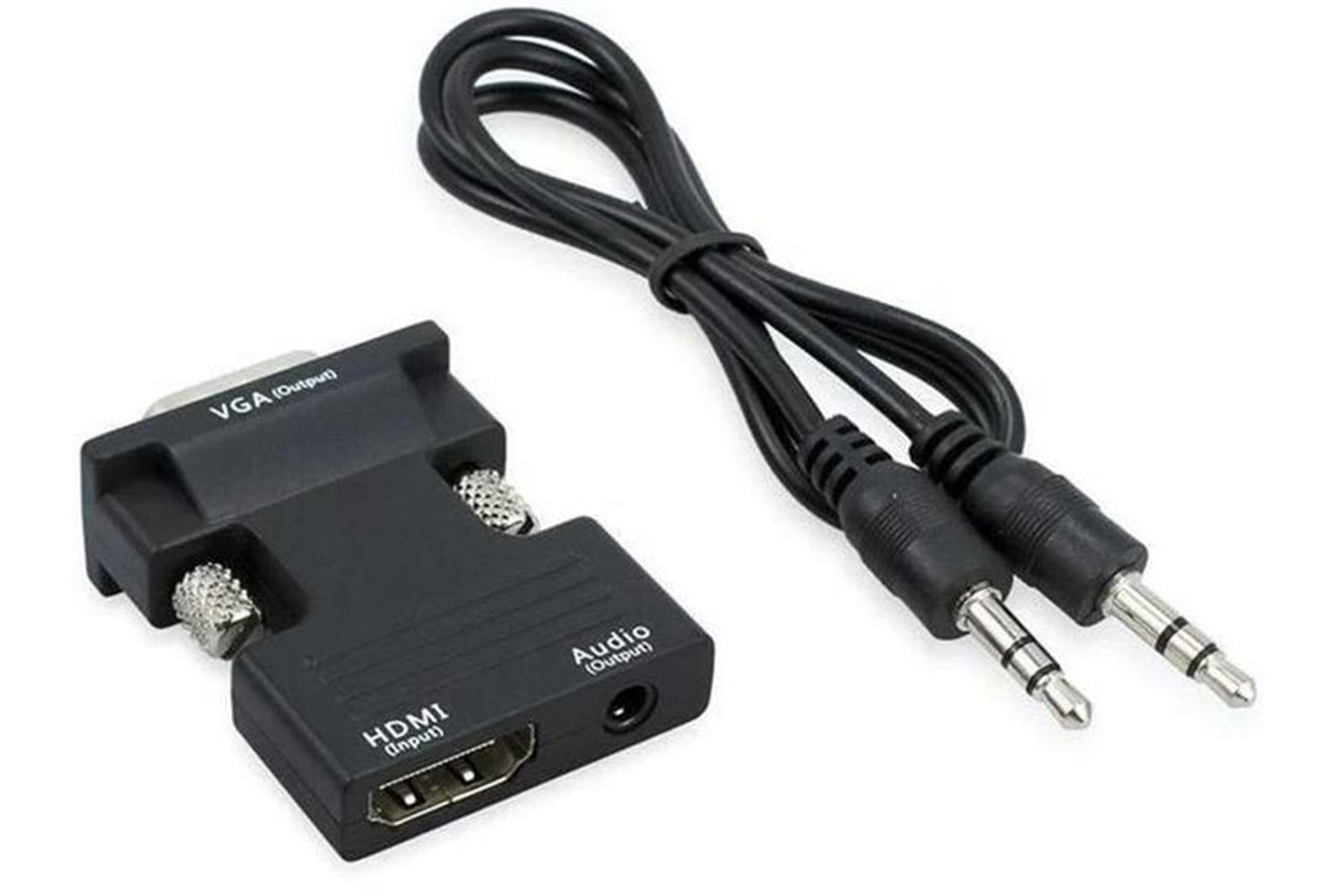 HDMI TO VGA+SESLI (PROJEKSIYON+MONITOR VB.ARKASINA TAKILIR)