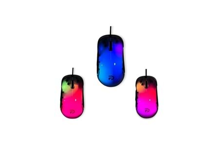 TRİO G702 7200DPİ ŞEFFAF RGB LEDLİ GAMİNG MOUSE