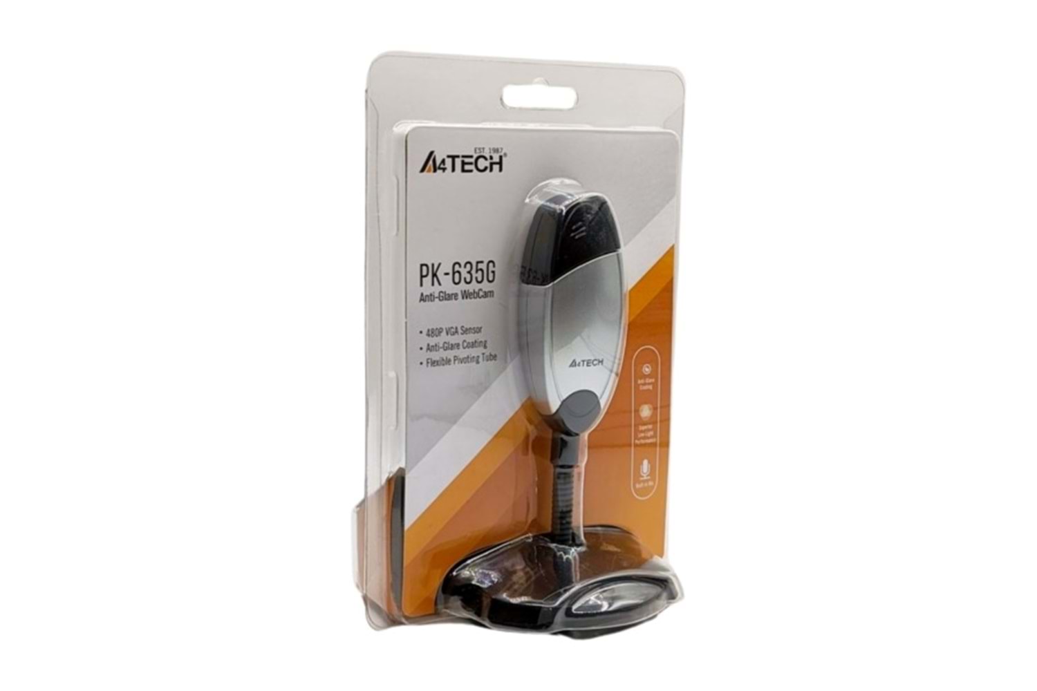 A4 TECH PK-635G WEBCAM MICROFON+TAK CALISTIR KAMERA
