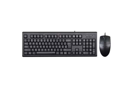 A4 TECH KM-72620D SİYAH Q TR USB FN MULTIMEDYA KABLOLU SET