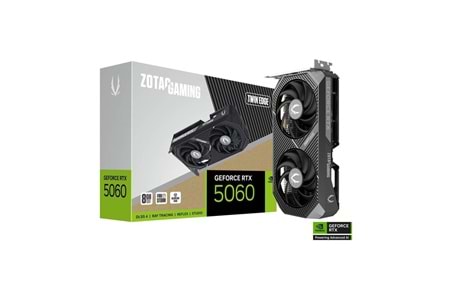 ZOTAC GeForce RTX 5060 GAMING TWIN EDGE 8GB GDDR7 128Bit DLSS 4 Ekran Kartı
