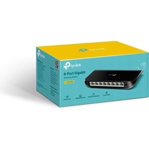 TP-LİNK TL-SG1008D 8PORT 10/100/1000 GIGABIT PLASTİK KASA YÖNETİLEMEZ SWITCH