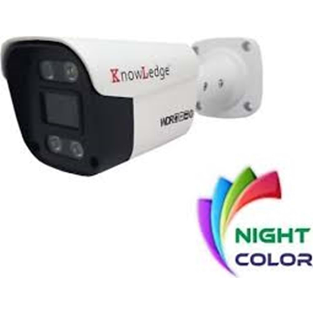 IC KL 5404W4 4MPSC 3.6 P COLORVU BULLET IP GÜVENLİK KAMERASI İNSAN ALGILAMA, HAREKET, GÖRÜNTÜ BLOKE ALGILAMASI 2560x1440 PİKSEL GÜVENLİK KAMERASI