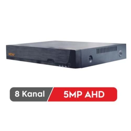 BEYLERBEYİ IC HD 5MN8-1XM D 8 KANAL DVR KAYIT CİHAZI (8 KANAL AHD 5MN - 1 HDD BAĞLANABİLİR, - AHD,TVI,CVI,CVBS,- XMEYE 12V 3A ADAPTÖR İLE ÇALISIR)