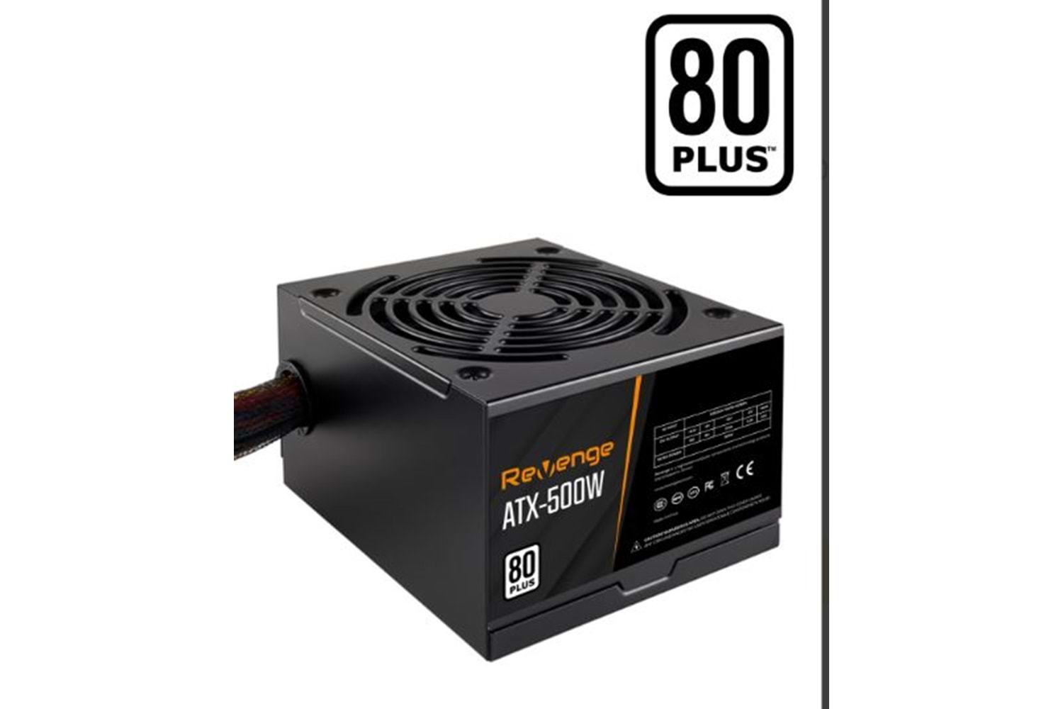 500W 80 PLUS GOLD POWER SUPPLY REVENGE