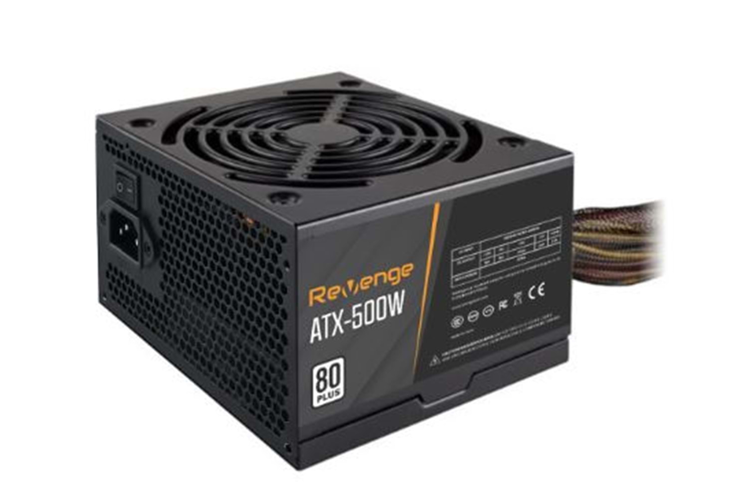 500W 80 PLUS GOLD POWER SUPPLY REVENGE