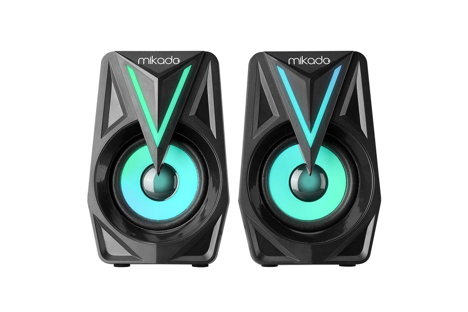 Mikado MD-S23 Glare 3Wx2 Siyah Usb 2.0 Rgb Speaker