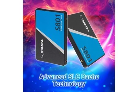 RİDATA 128GB SATA III (6Gb/s) S801 OKUMA YAZMA 520/450